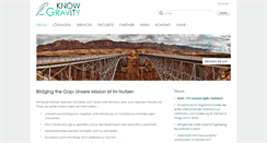 Desktop Screenshot of knowgravity.com